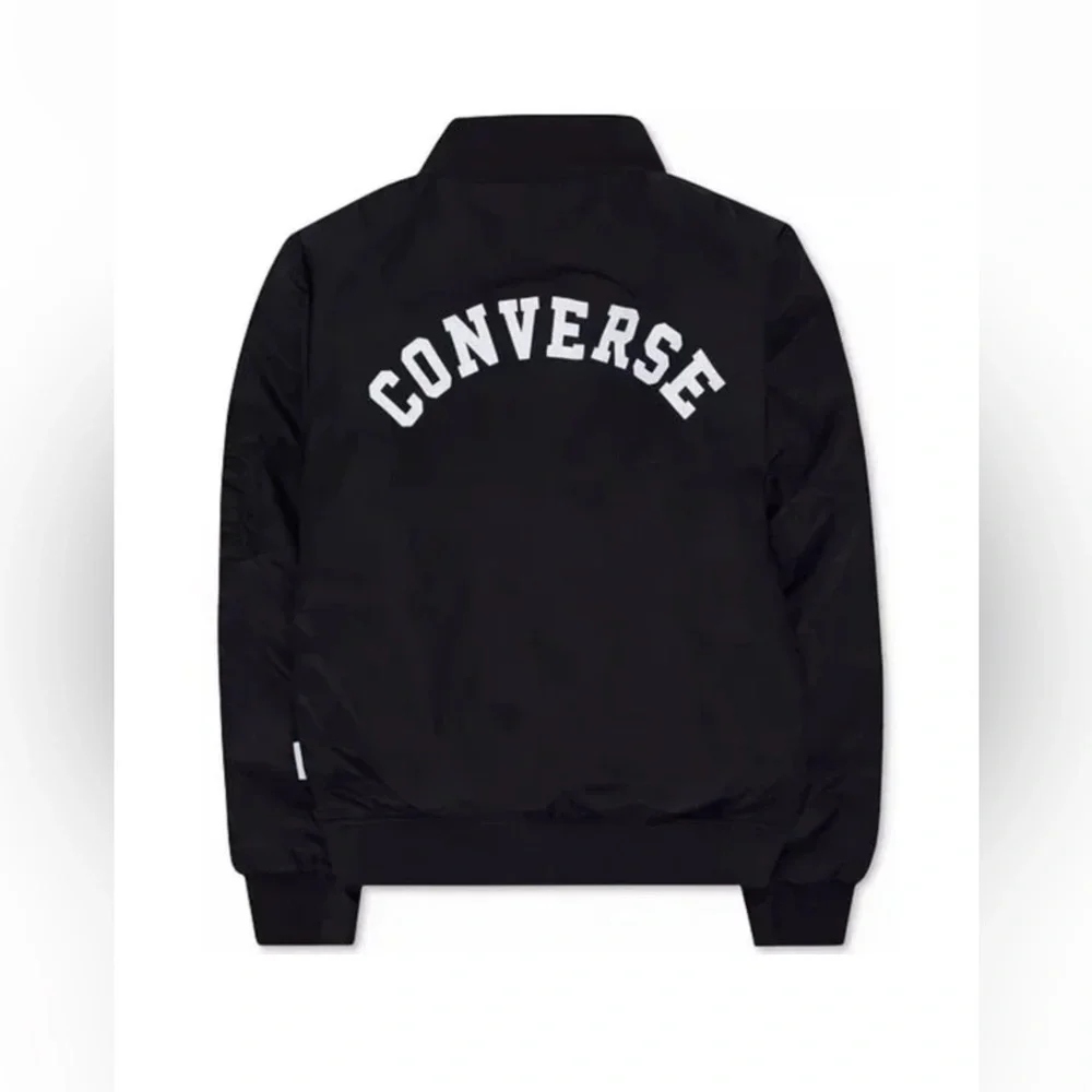 Converse Black OuterwearJacket . Size 10-12 years